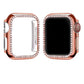 Apple Watch Uyumlu Bumper Taşlı Parlak Kasa Liserian  bikordon