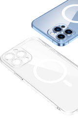 Artoncase iPhone 12 Pro Max Magsafe Şeffaf İnce Sararmayan Kılıf