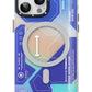 Youngkit Metaverse iPhone 13 Pro Max Magsafe Uyumlu Mavi Kılıf