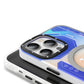 Youngkit Metaverse iPhone 13 Pro Magsafe Uyumlu Mavi Kılıf