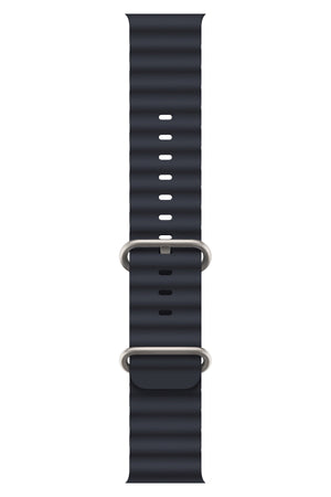 Apple Watch Uyumlu Ocean Silikon Kordon Midnight  bikordon
