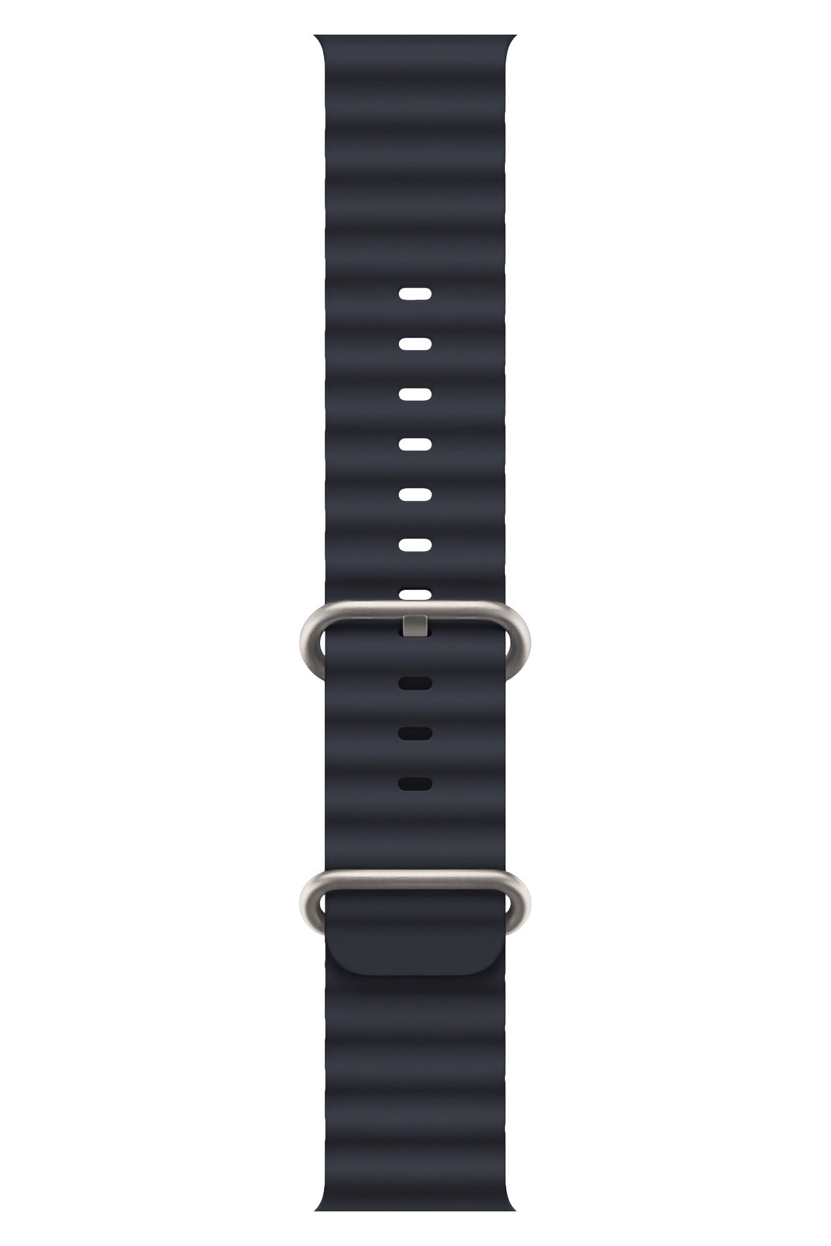 Apple Watch Uyumlu Ocean Silikon Kordon Midnight