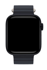 Apple Watch Uyumlu Ocean Silikon Kordon Midnight