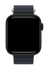 Apple Watch Uyumlu Ocean Silikon Kordon Midnight