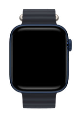 Apple Watch Uyumlu Ocean Silikon Kordon Midnight