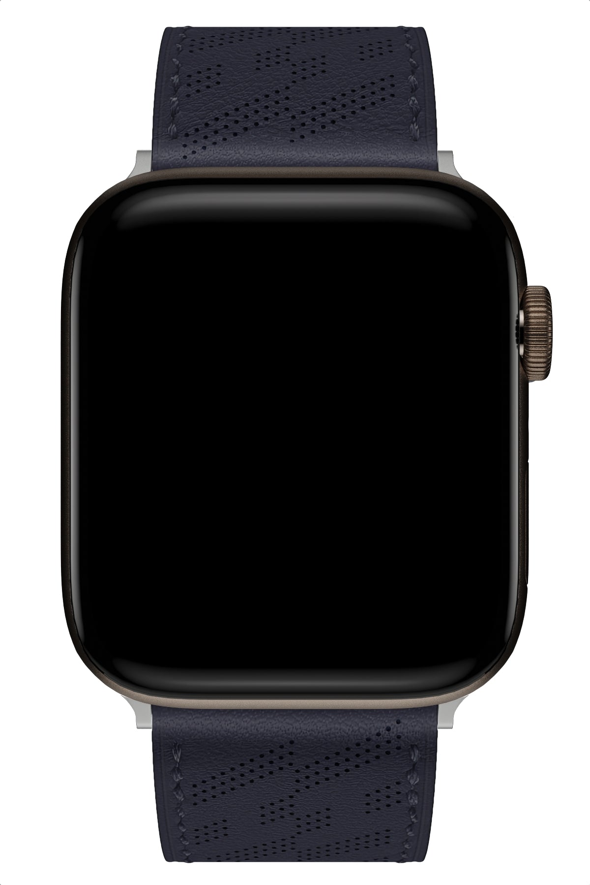 Apple Watch Uyumlu Multi Hole Deri Kordon Mingblau  bikordon