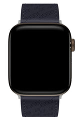 Apple Watch Uyumlu Multi Hole Deri Kordon Mingblau