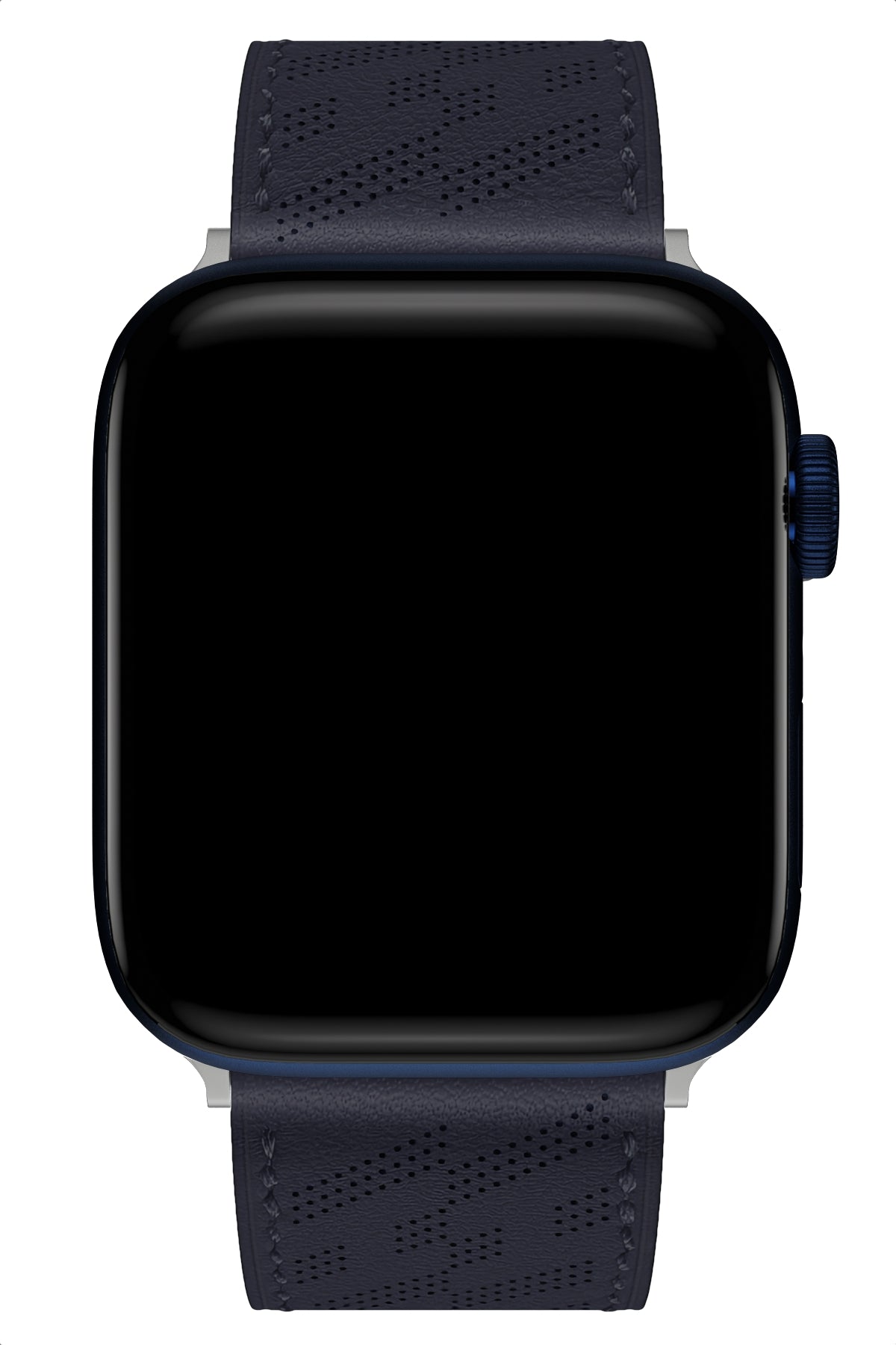 Apple Watch Uyumlu Multi Hole Deri Kordon Mingblau  bikordon