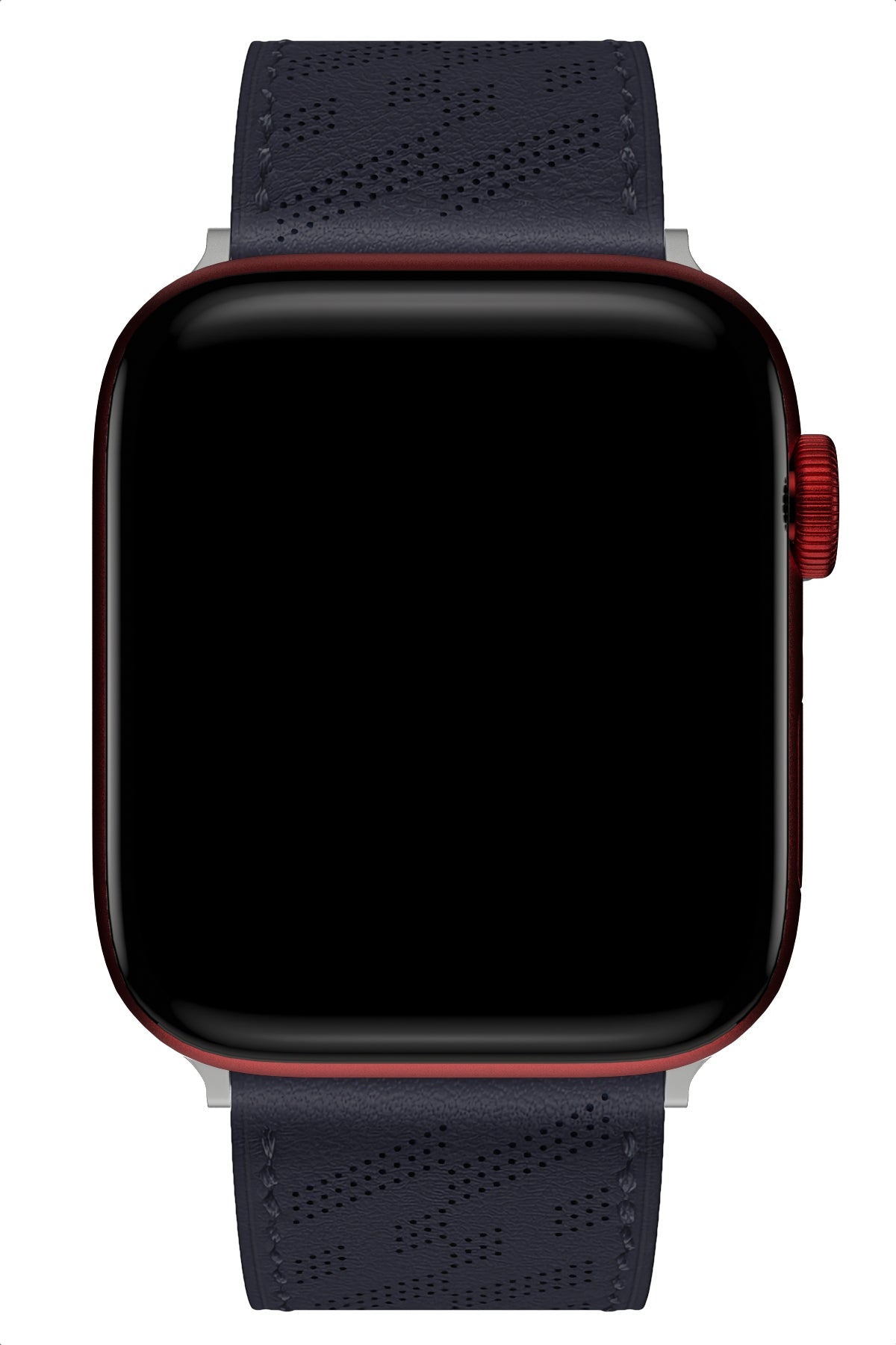 Apple Watch Uyumlu Multi Hole Deri Kordon Mingblau  bikordon