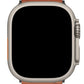 Apple Watch Uyumlu Multi Hole Deri Kordon Ocre  bikordon