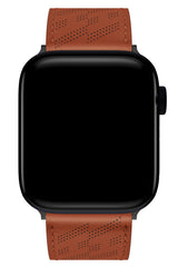Apple Watch Uyumlu Multi Hole Deri Kordon Ocre