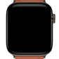 Apple Watch Uyumlu Multi Hole Deri Kordon Ocre  bikordon