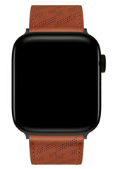 Apple Watch Uyumlu Multi Hole Deri Kordon Ocre