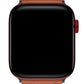 Apple Watch Uyumlu Multi Hole Deri Kordon Ocre  bikordon