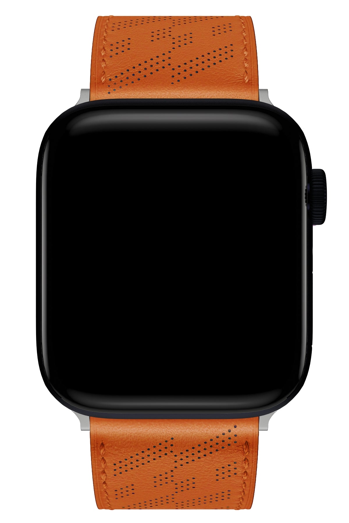 Apple Watch Uyumlu Multi Hole Deri Kordon Orangeade  bikordon