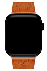 Apple Watch Uyumlu Multi Hole Deri Kordon Orangeade