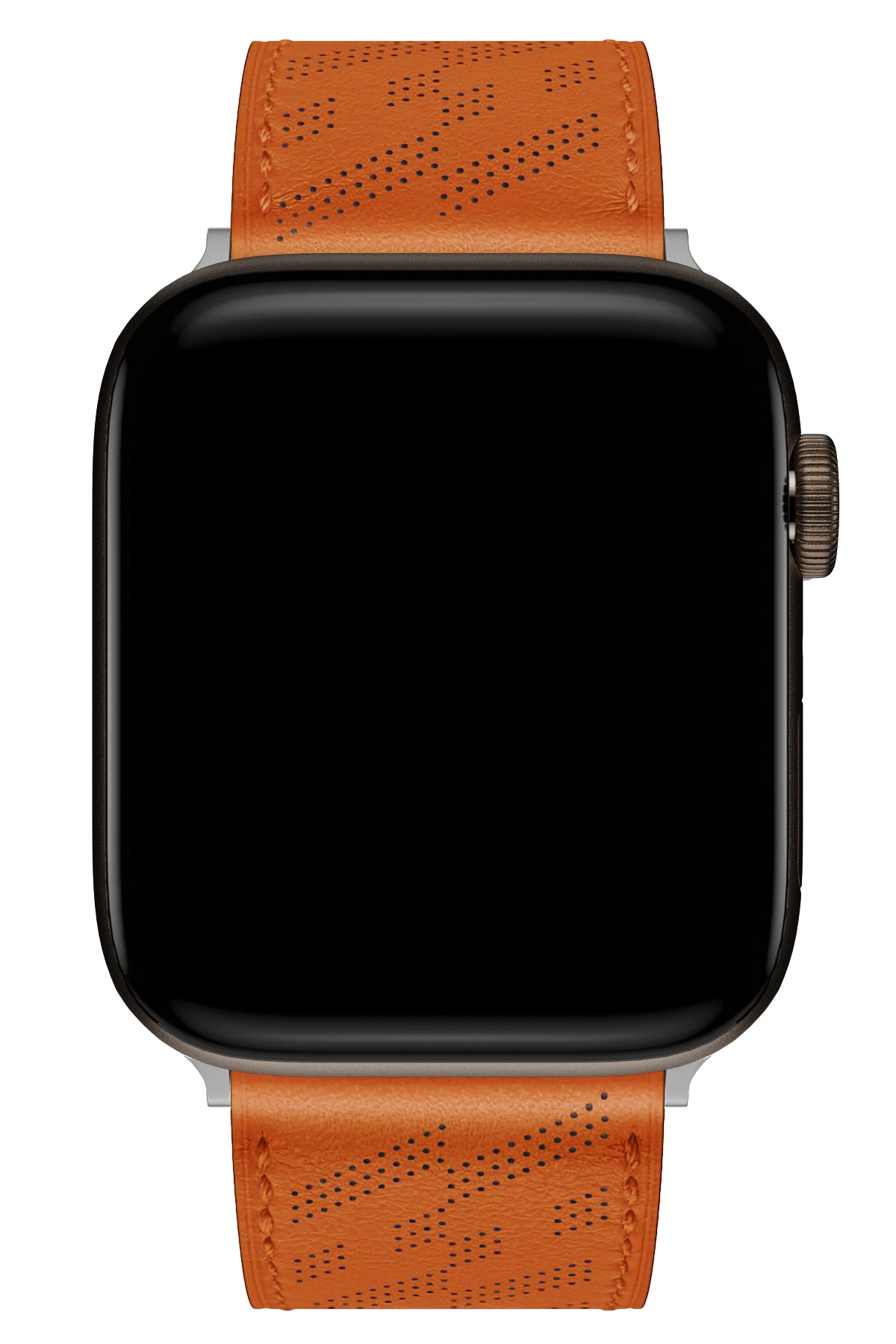 Apple Watch Uyumlu Multi Hole Deri Kordon Orangeade  bikordon