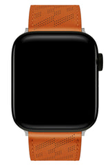 Apple Watch Uyumlu Multi Hole Deri Kordon Orangeade