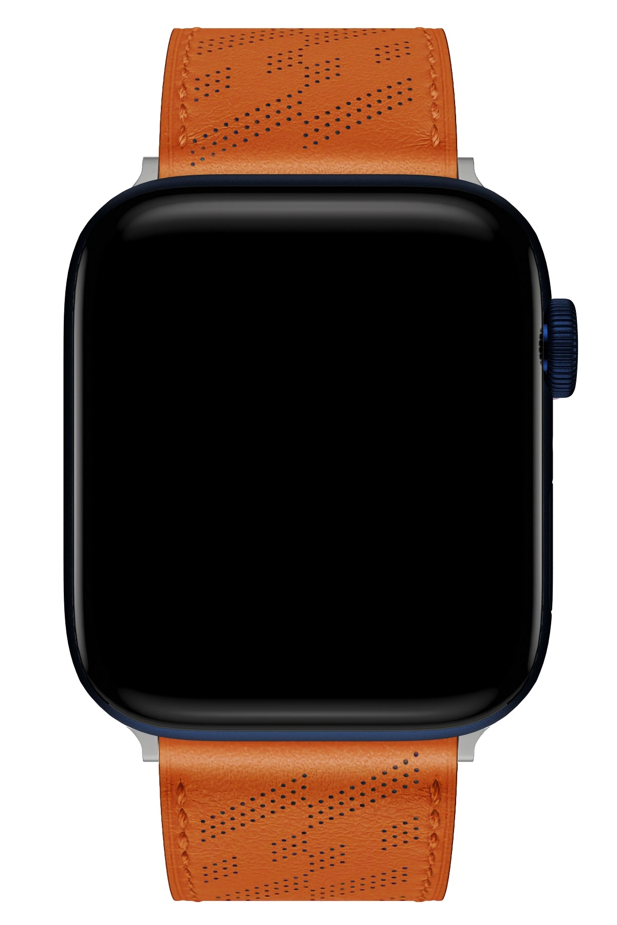 Apple Watch Uyumlu Multi Hole Deri Kordon Orangeade  bikordon