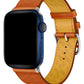 Apple Watch Uyumlu Multi Hole Deri Kordon Orangeade  bikordon