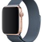 Apple Watch Compatible Steel Milano Loop Pale