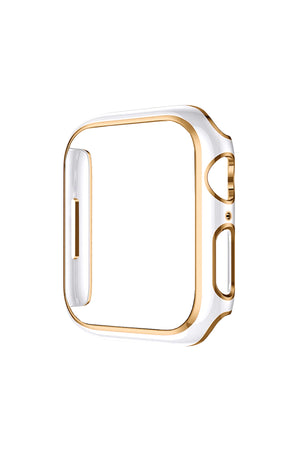 Apple Watch Uyumlu Parlak Kasa Koruyucu Parchment  bikordon