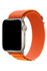 Apple Watch Compatible Alpine Loop Band Persimmon 