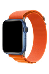 Apple Watch Compatible Alpine Loop Band Persimmon 