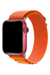 Apple Watch Compatible Alpine Loop Band Persimmon 