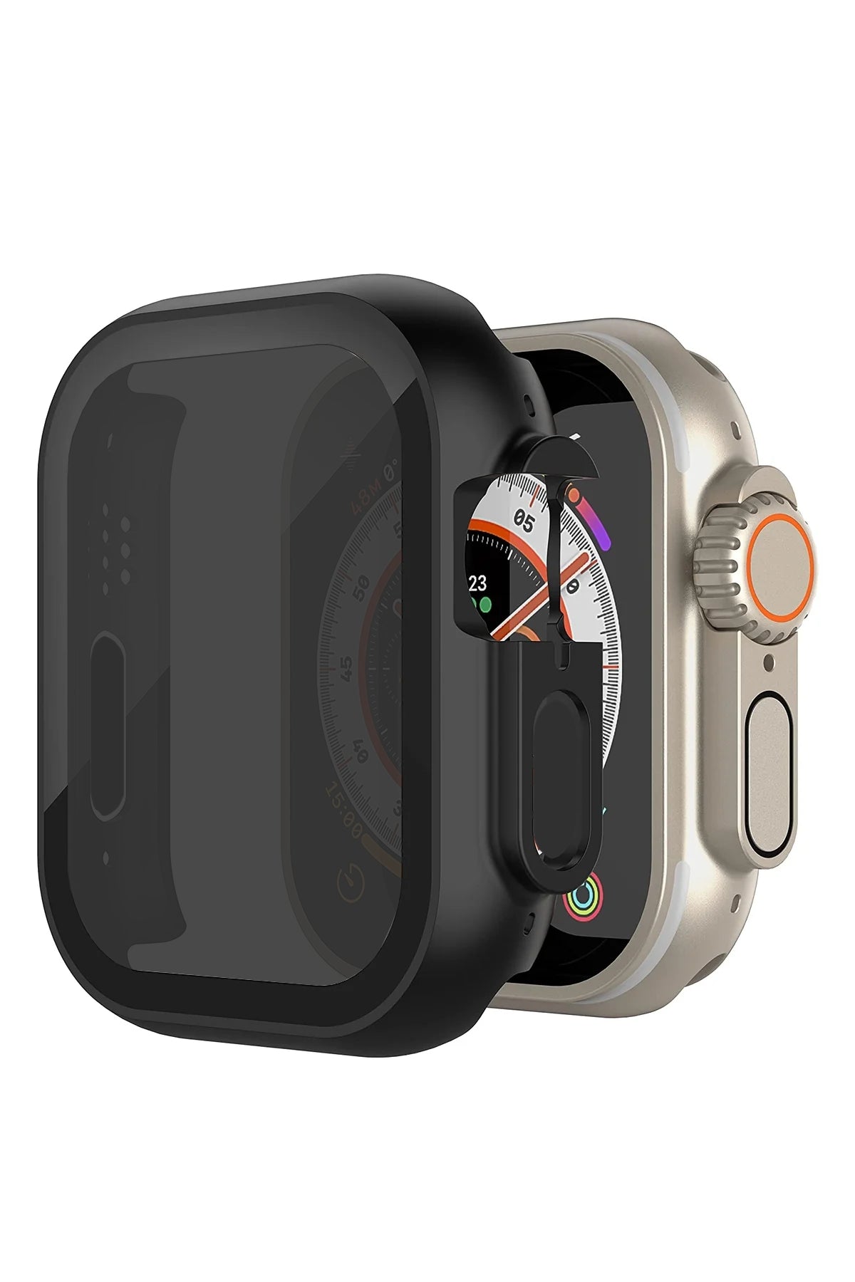 Apple Watch Ultra Compatible Privacy Hidden Screen Protector Case 