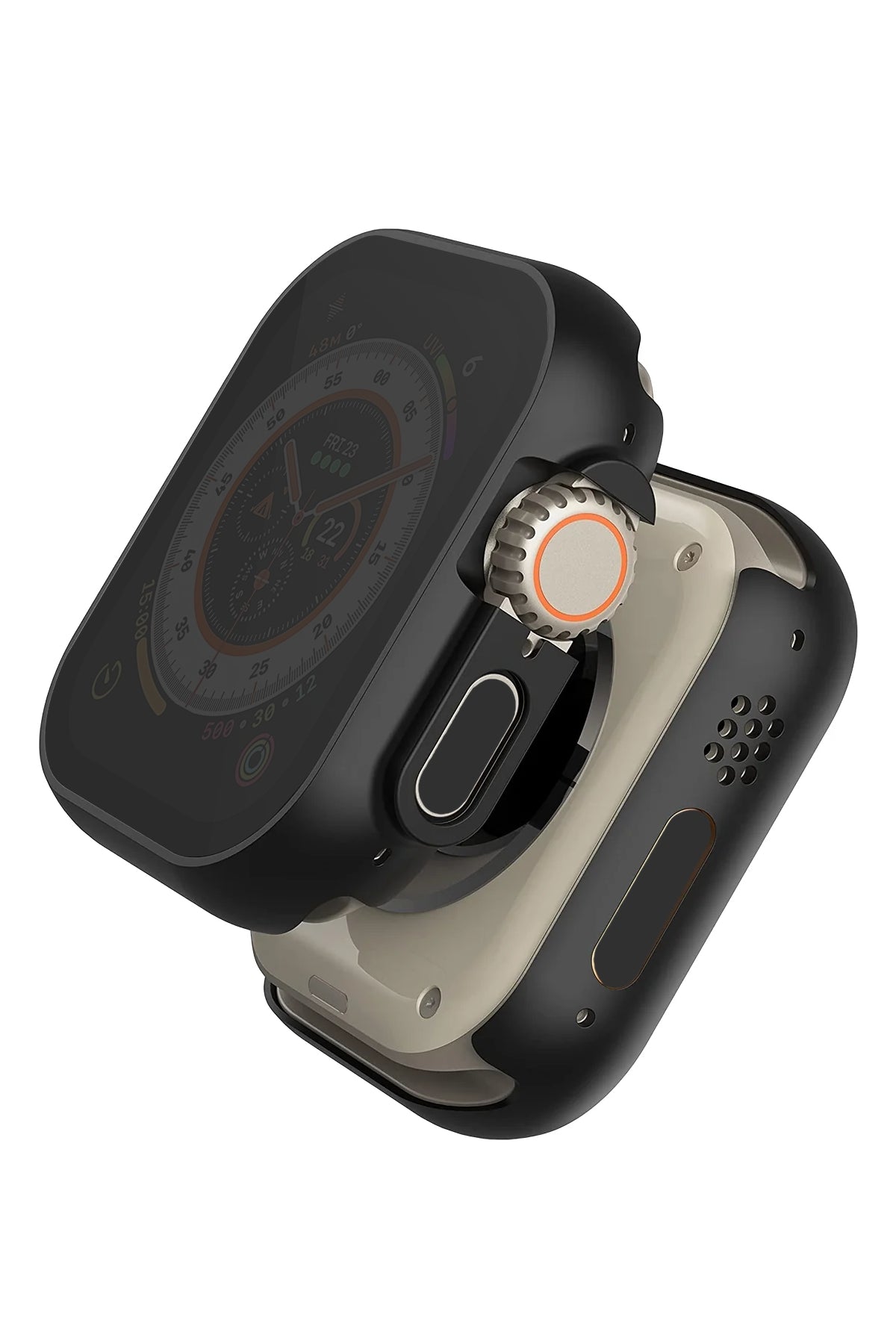 Apple Watch Ultra Uyumlu Privacy Gizli Ekran Koruyucu Kasa  bikordon