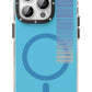 Youngkit Pure iPhone 14 Pro Max Magsafe Mavi Kılıf