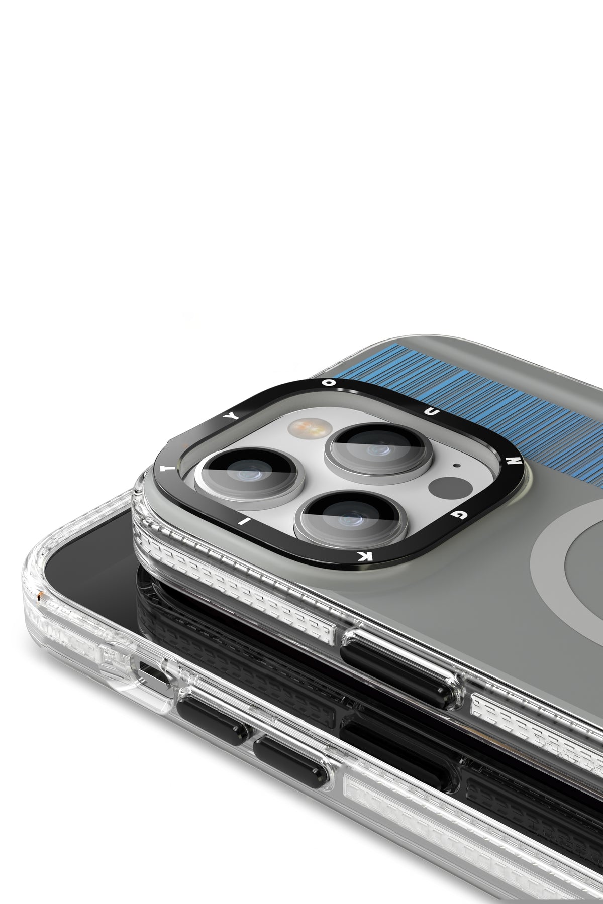 Youngkit Pure iPhone 14 Pro Magsafe Gri Kılıf  Youngkit