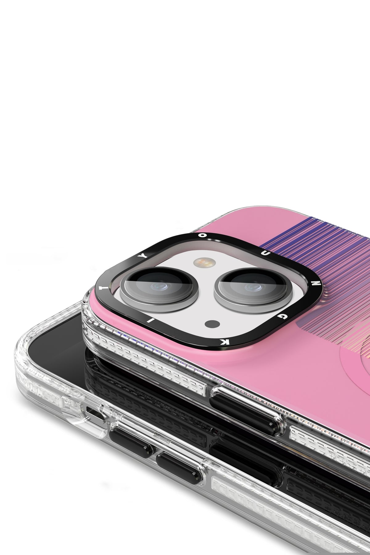 Youngkit Pure iPhone 14 Plus Magsafe Pembe Kılıf  Youngkit