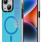 Youngkit Pure iPhone 14 Plus Magsafe Mavi Kılıf  Youngkit
