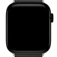 Apple Watch Uyumlu Multi Hole Deri Kordon Pure Black  bikordon