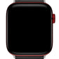 Apple Watch Uyumlu Multi Hole Deri Kordon Pure Black  bikordon