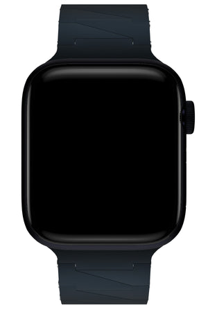 Apple Watch Compatible Cross Loop Silicone Band Rainstorm 