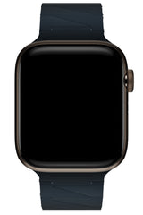 Apple Watch Compatible Cross Loop Silicone Band Rainstorm 