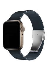 Apple Watch Compatible Cross Loop Silicone Band Rainstorm 