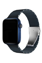 Apple Watch Compatible Cross Loop Silicone Band Rainstorm 