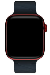 Apple Watch Compatible Cross Loop Silicone Band Rainstorm 