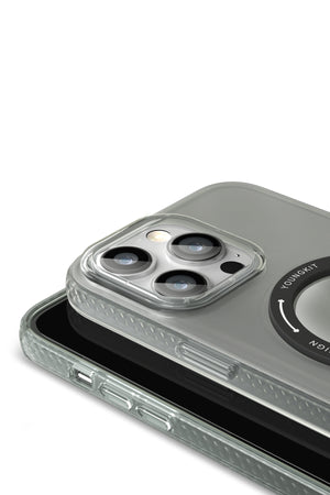 Youngkit Rock iPhone 14 Pro Max Magsafe Siyah Stand Kılıf  Youngkit