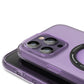 Youngkit Rock iPhone 14 Pro Max Magsafe Mor Stand Kılıf  Youngkit