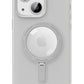 Youngkit Rock iPhone 14 Plus Magsafe Beyaz Stand Kılıf  Youngkit