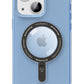 Youngkit Rock iPhone 14 Magsafe Mavi Stand Kılıf  Youngkit