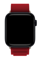 Apple Watch Uyumlu Alpine Loop Kordon Rojo