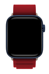 Apple Watch Uyumlu Alpine Loop Kordon Rojo