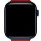 Apple Watch Uyumlu Cross Loop Silikon Kordon Rubinrod