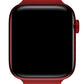 Apple Watch Uyumlu Cross Loop Silikon Kordon Rubinrod